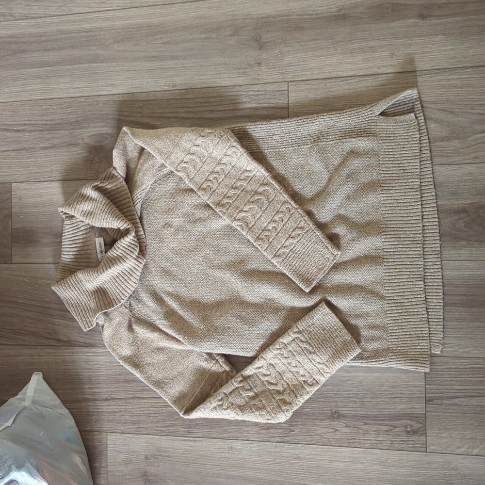 Calvin Klein sweater tan